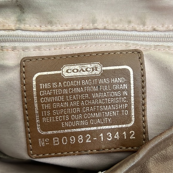 Coach Parker purse rose gold - Picture 4 of 6